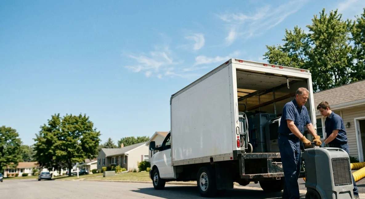 Water Damage Cleanup in Brookpark, OH near me